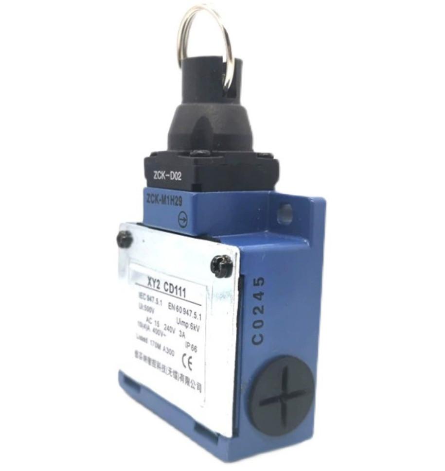 Simple rope pull switch, Telemecanique Emergency stop rope pull switches XY2C, cable 240 VAC 10 A XY2Cd