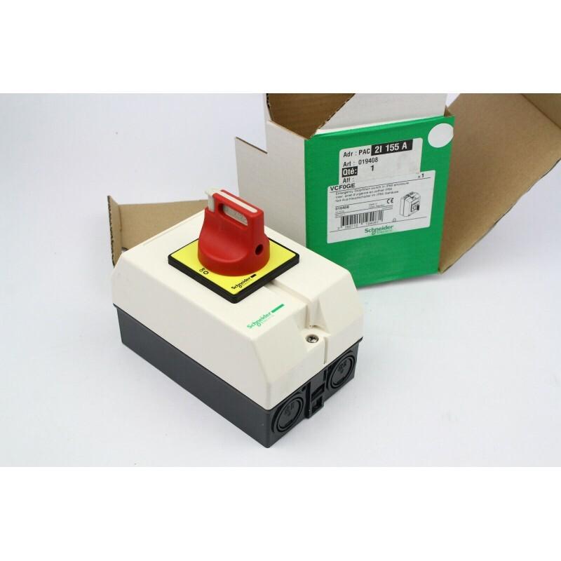 Enclosed switch disconnector,TeSys Control,for ON/emergency stop,20A,IP65