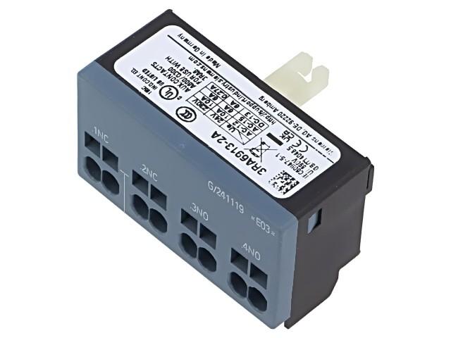 COMPACT STARTER AUX BLOCK 1NO/1NC SPRING