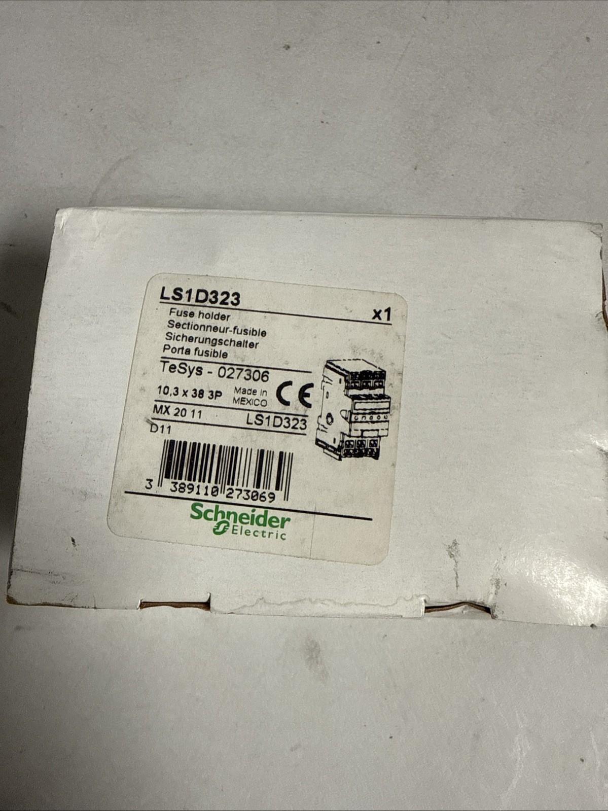 Fuse disconnector, TeSys DF, 3P, 600V, 25A, fuse size 10x38mm, spring type