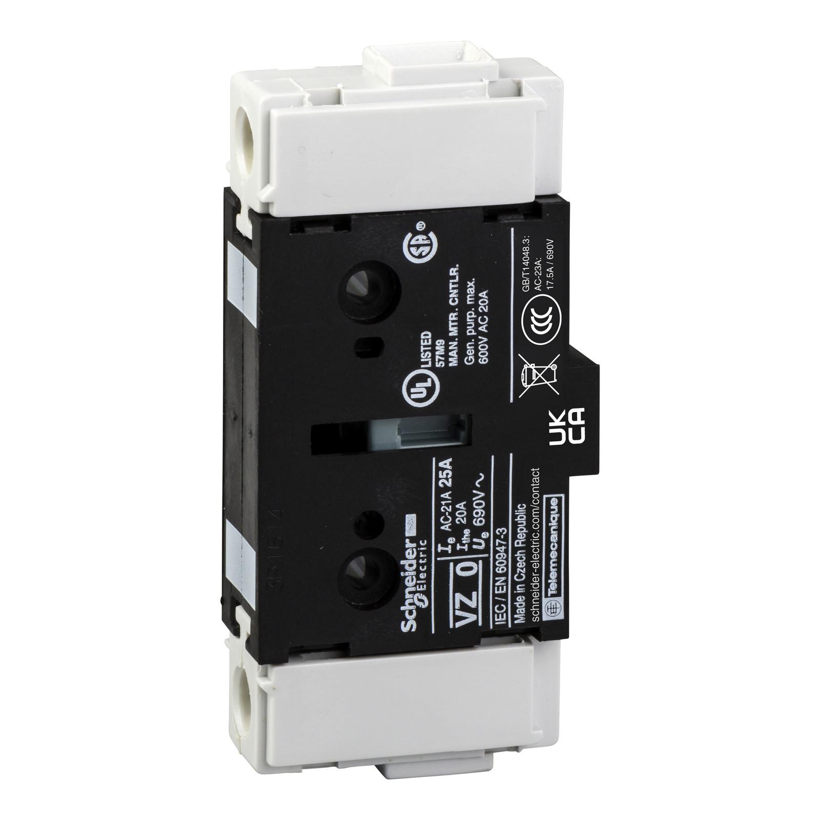 Additional pole,TeSys Control,80A,for V4