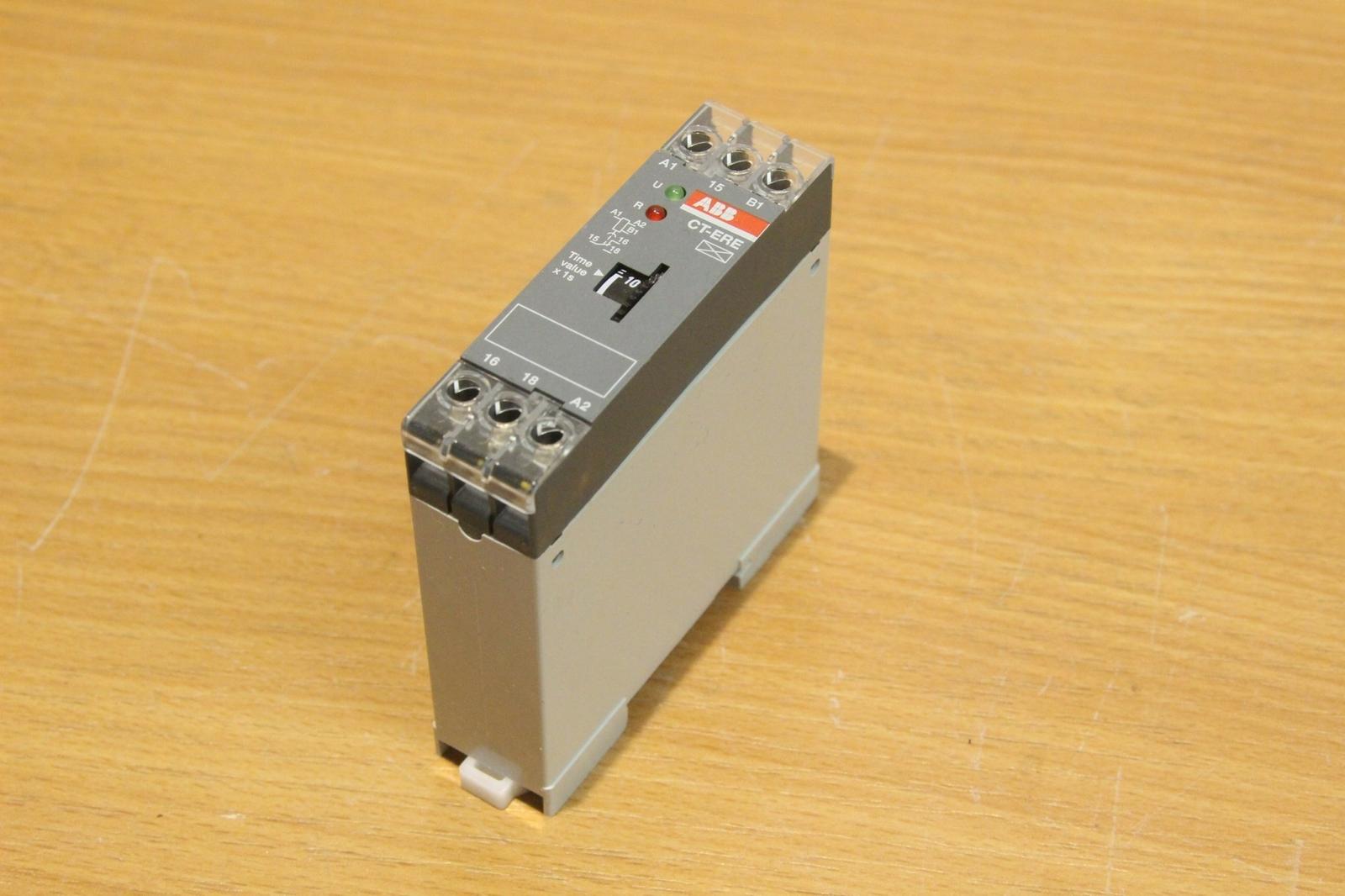 CT-ERE Time relay, ON-delay 1c/o, 0.1-10s, 24VAC/DC 220-240VAC