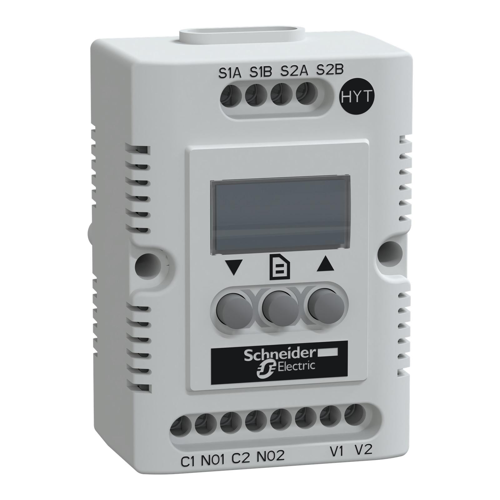 Climasys CC - electronic hygrotherm - 9 -30V - temp -40…80°C - Hr 20…80%
