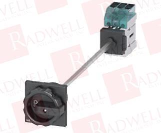 Main switch 3-pole Rated