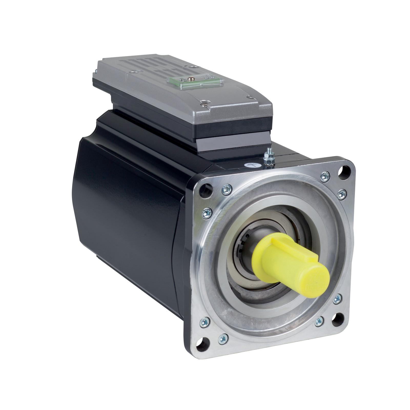 integrated servo motor- 7.5 Nm - 3000 rpm- keyed shaft- multiturn- without brake