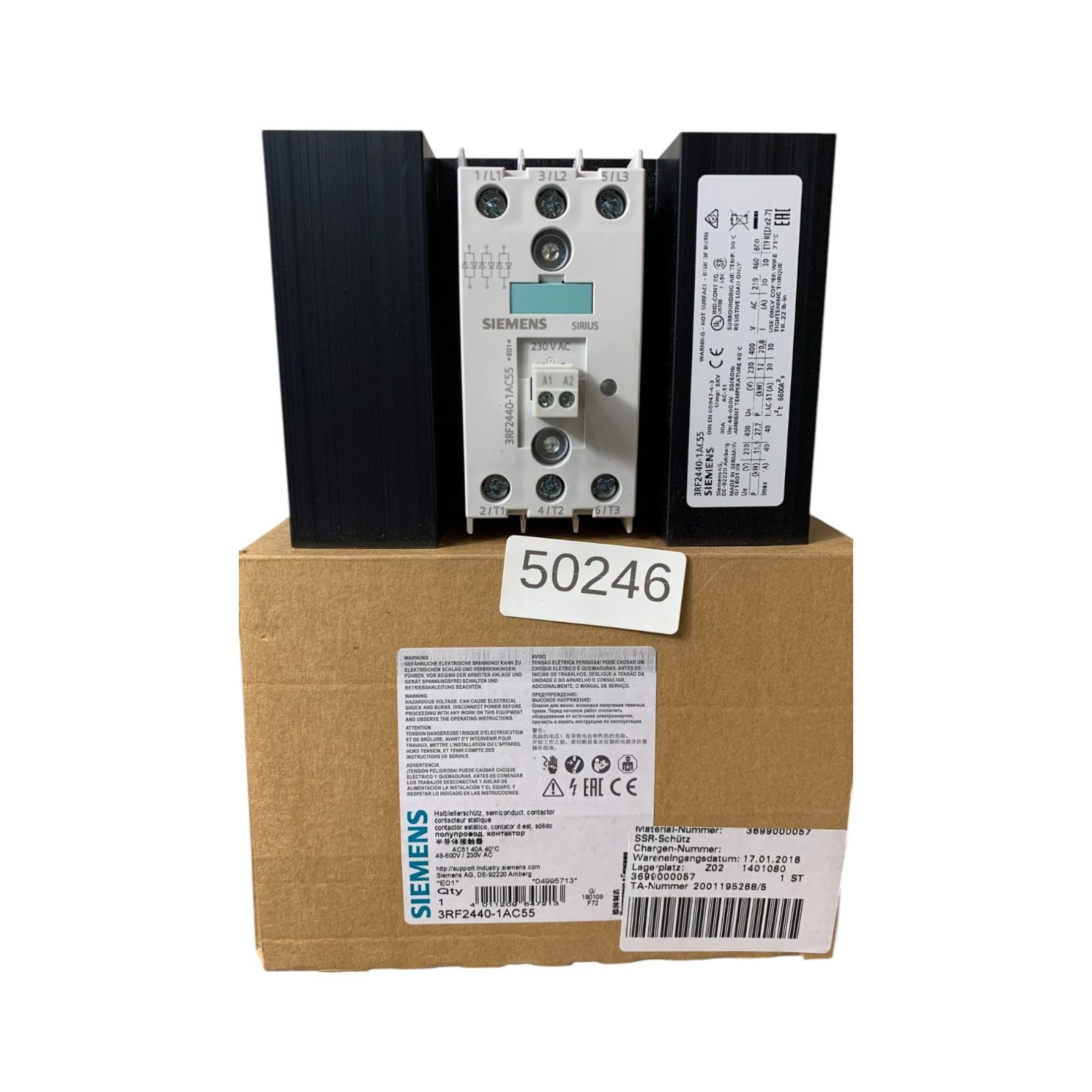 SS CONT, 40A, 48-600V, 3P, 230VAC, ZP, SCREW