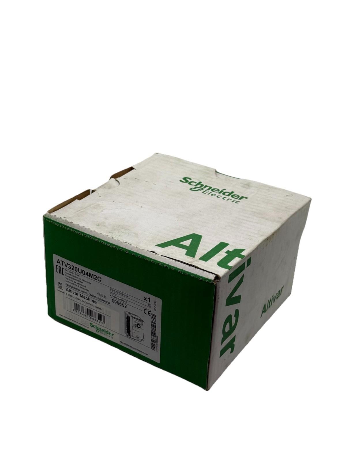 variable speed drive, Altivar Machine ATV320, 0.37kW, 200 to 240V, 1 phase, compact