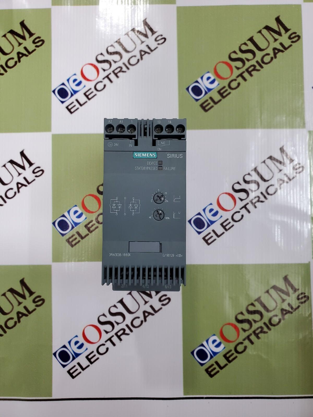 SOFTSTART, 62A, 20/20/40HP, 24V, SCRW