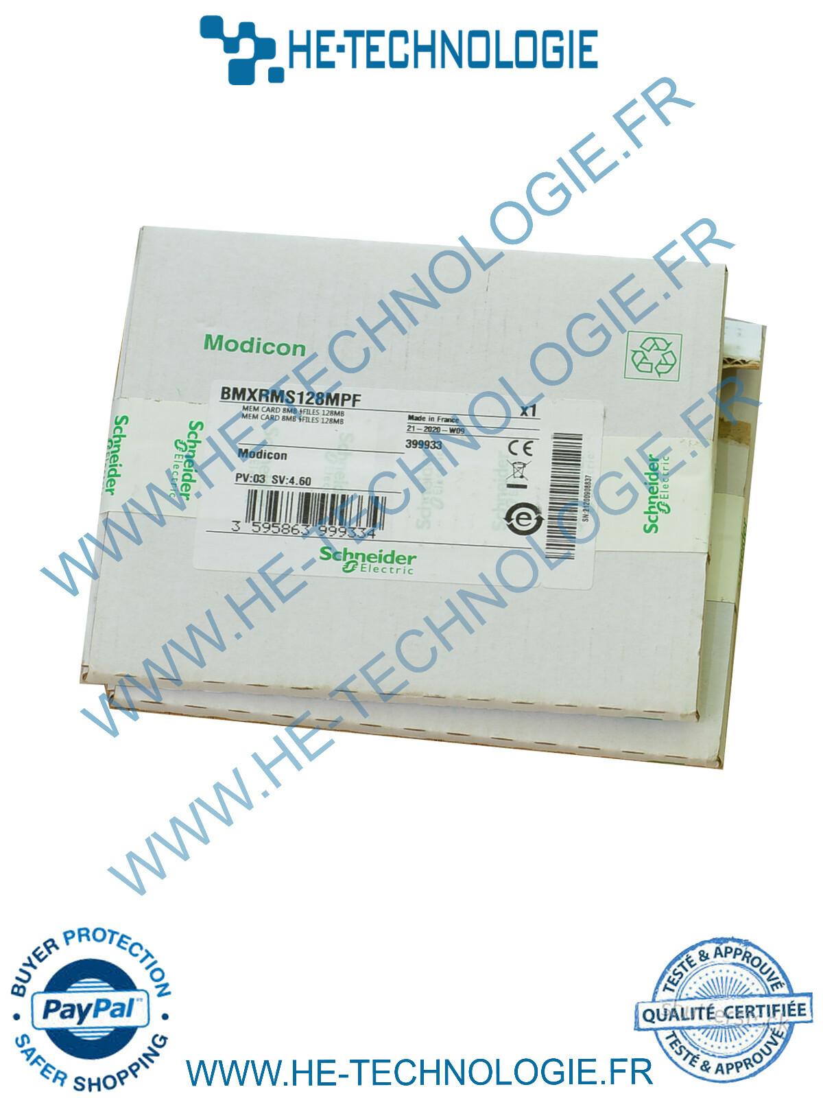memory card, Modicon M340, SD flash, 8MB with 128MB file storage, for processor