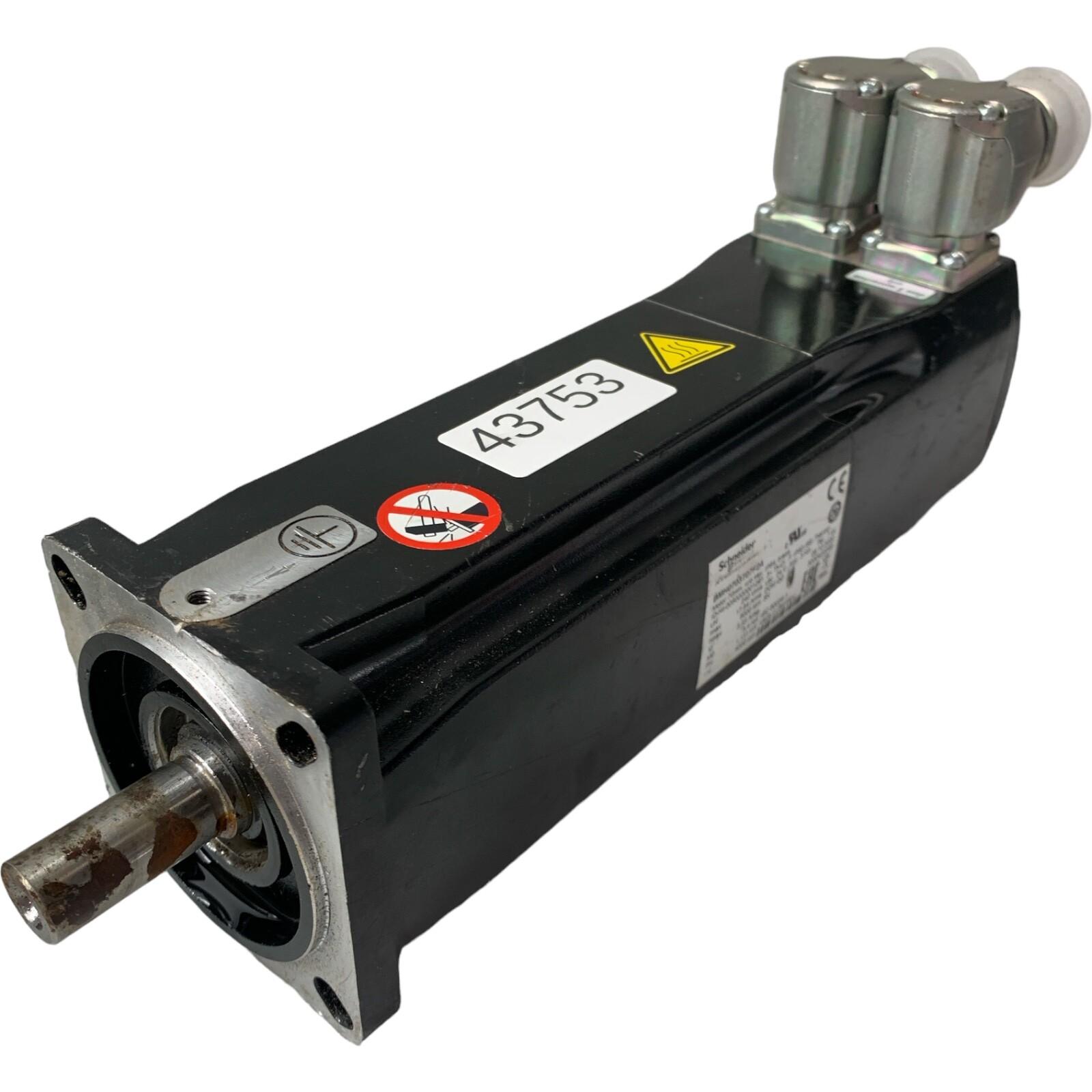 servo motor BMH, Lexium 32, 3.4Nm, 8000rpm, untapped shaft, with brake, IP54, 16 multiturn encoder