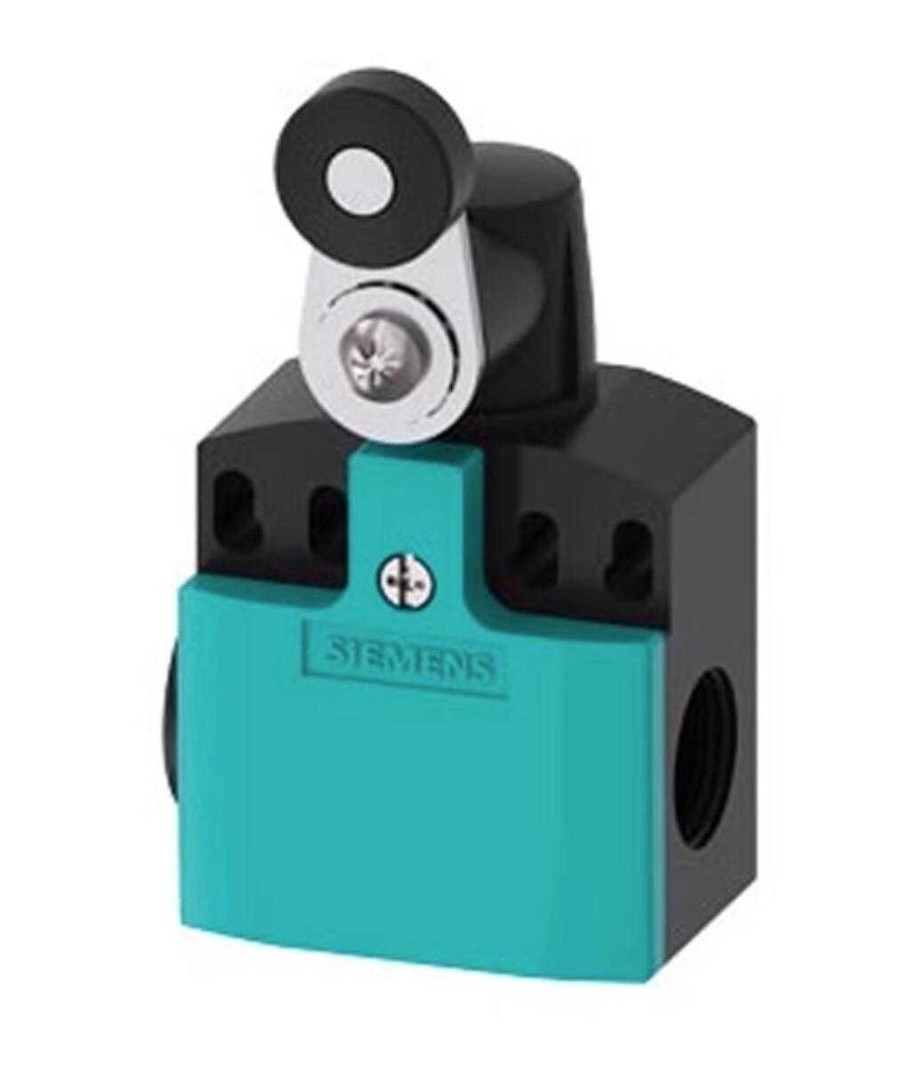 LIMIT SW, METAL ROLLER CRANK, 1NO+1NC, 2M20