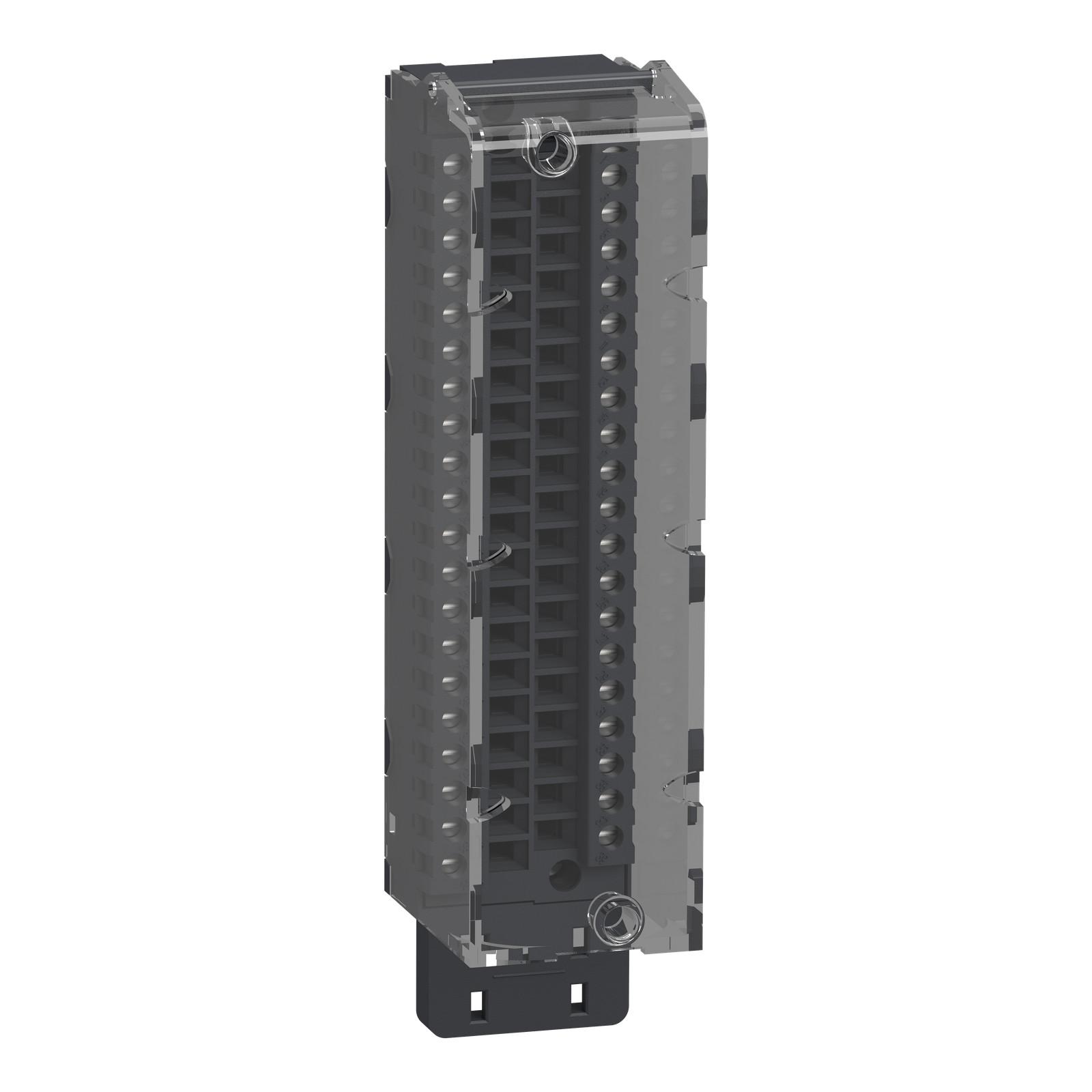 terminal block, Modicon X80, 40-pin removable caged