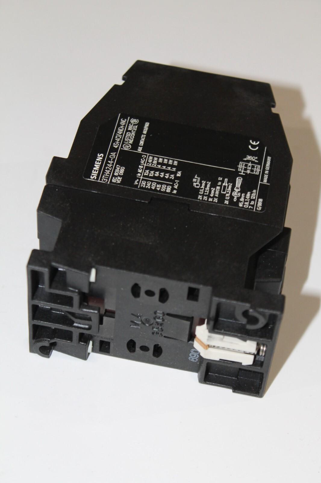 CONTACTOR RELAY, 4NO+4NC, 50/60Hz, 24V