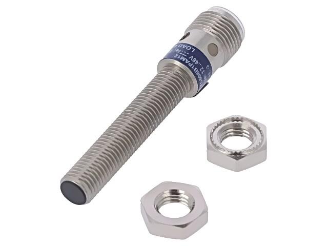 Inductive proximity sensors XS, inductive sensor XS6 M8, L62mm, stainless, Sn2.5 mm, 12...48 VDC, M12