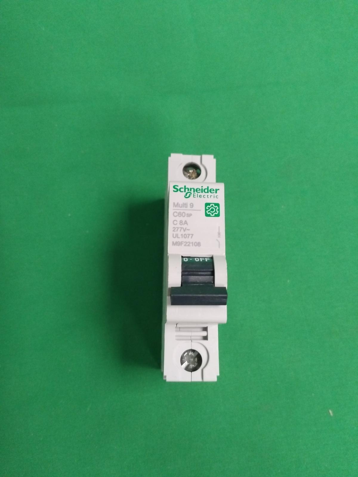 Miniature circuit breaker (MCB), Multi9 C60SP, 1P, 8A, C curve, 10kA (UL1077), 10kA (IEC/EN 60947-2)