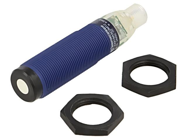 Ultrasonic sensors XX, ultrasonic sensor cylindrical M18, Sn 0.5 m, 4...20 mA, M12 connector