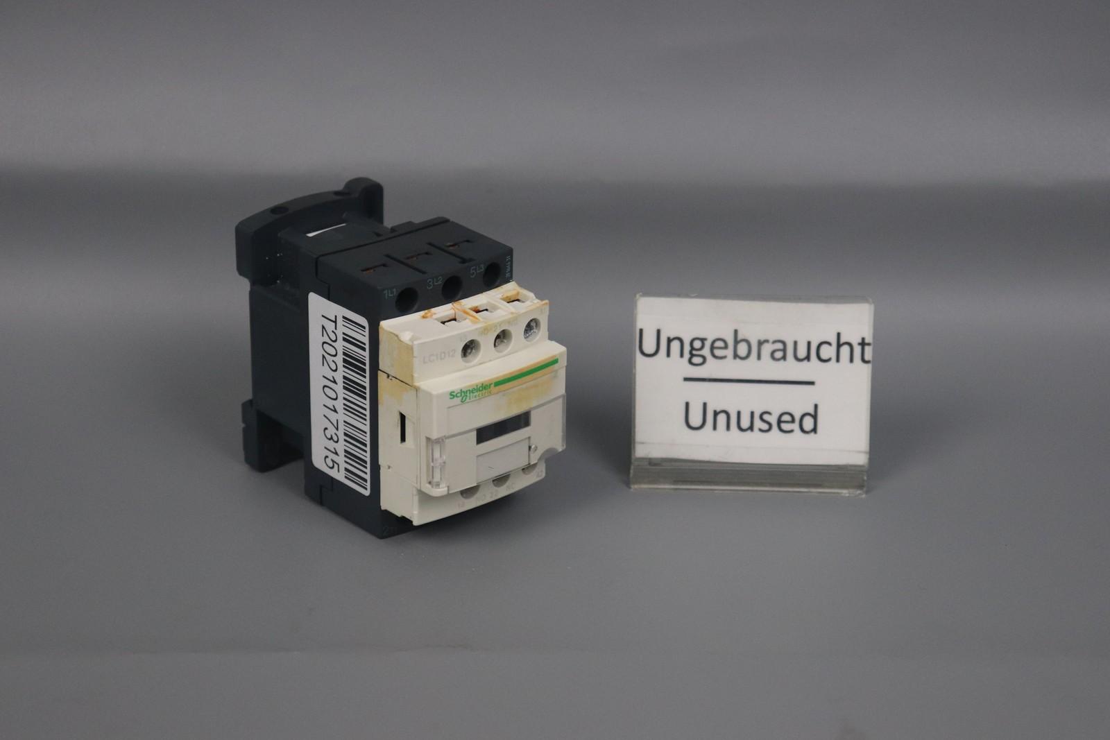 IEC contactor, TeSys Deca, nonreversing, 12A, 7.5HP at 480VAC, up to 100kA SCCR, 3 phase, 3 NO, 110VAC 50/60Hz coil, open