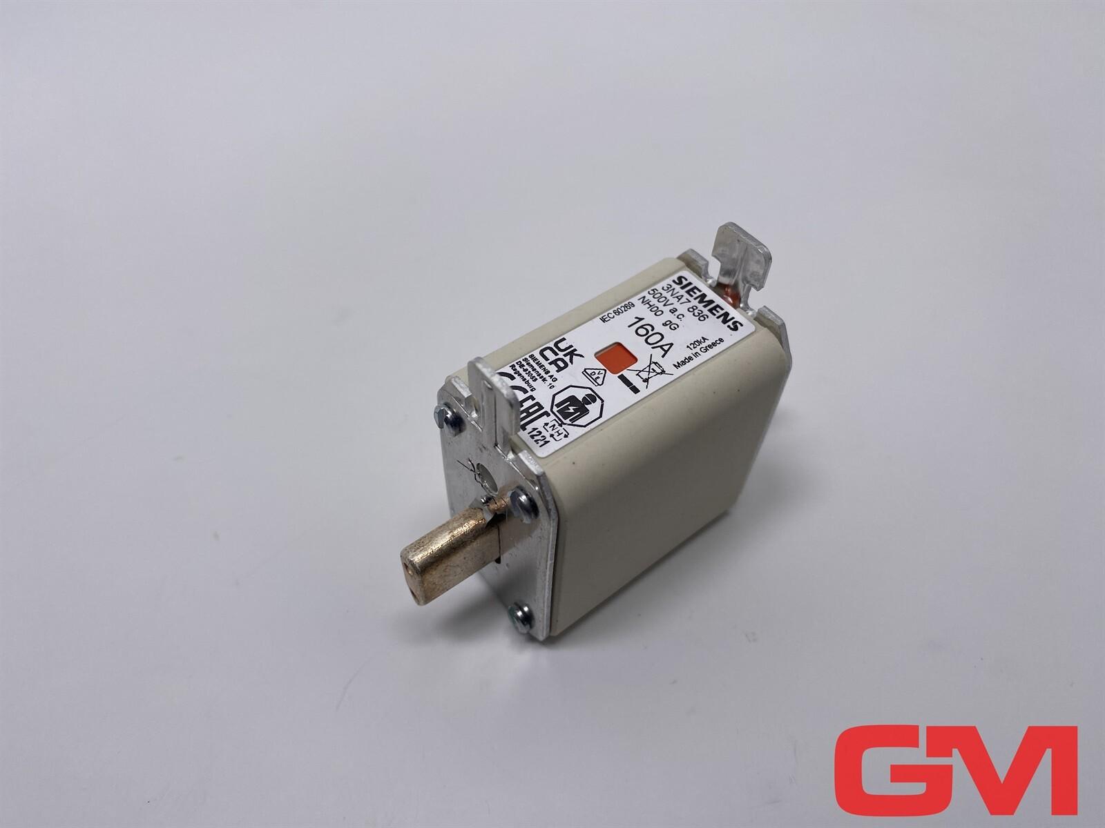 FUSE LINK, LV HRC, GL/GG, GR00, 160A, 500VAC