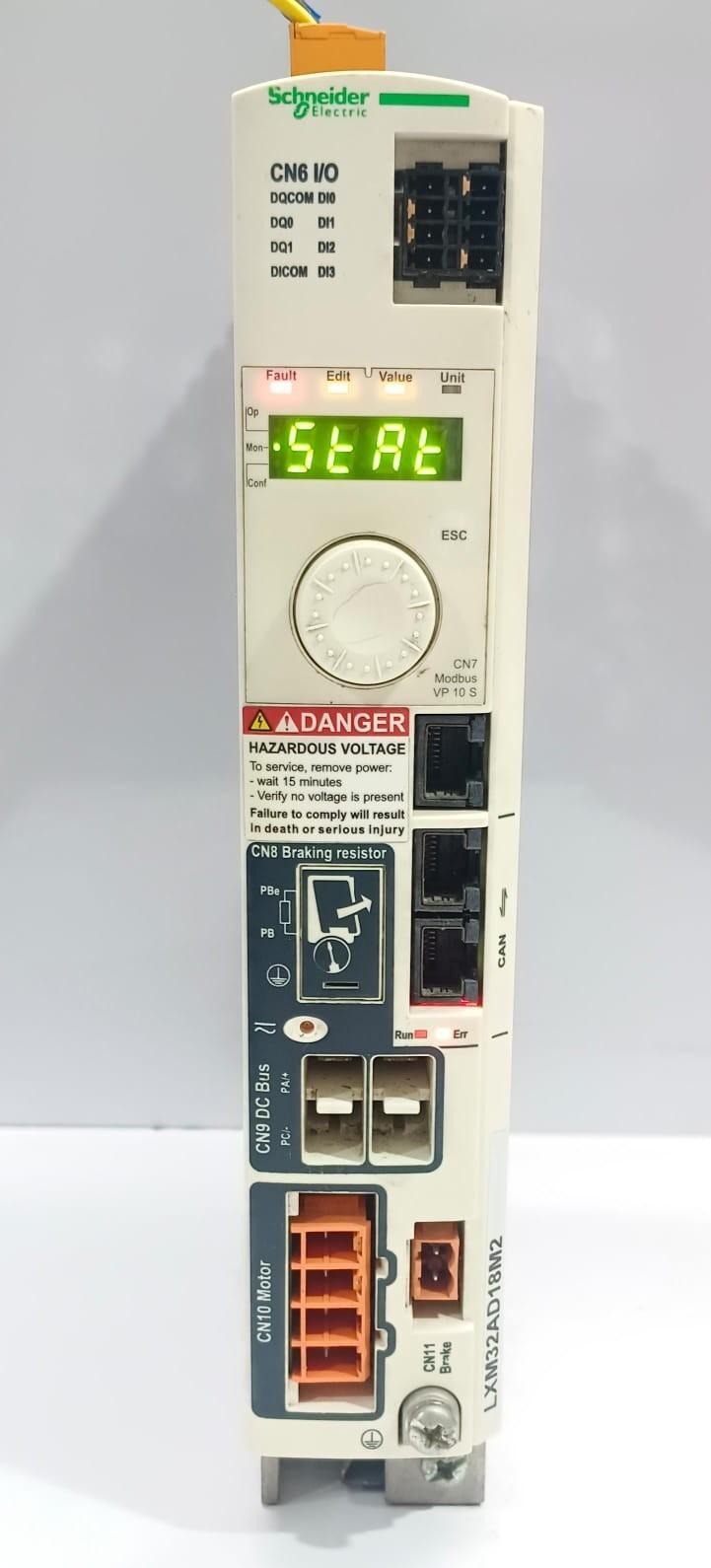 motion servo drive, Lexium 32, 18A, single phase, supply voltage 115 to 230V, 0.5 to 1kW, IP20