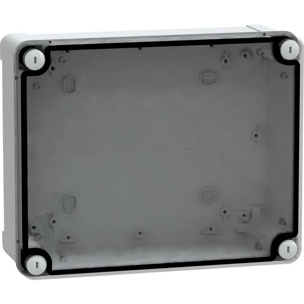 ABS box IP66 IK07 RAL7035 Int.H225W175D80 Ext.H241W194D87 Transp.cover H20
