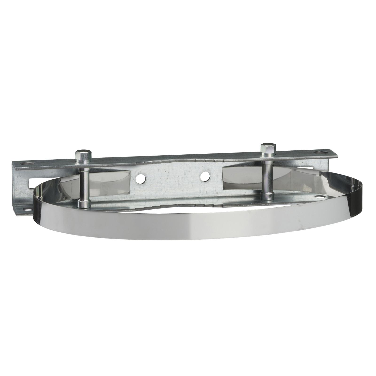 Post fixing device galvanized steel post diam. max 215mm load 100kg for PLM75