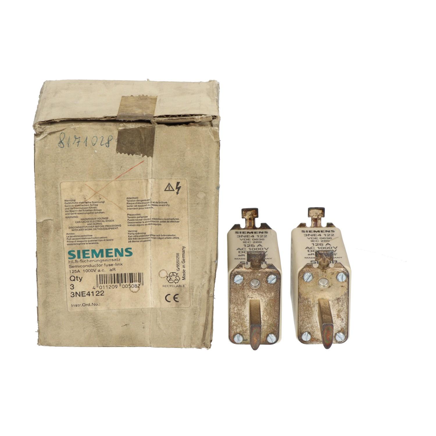 FUSE, SITOR, 125A, AC, 1000V
