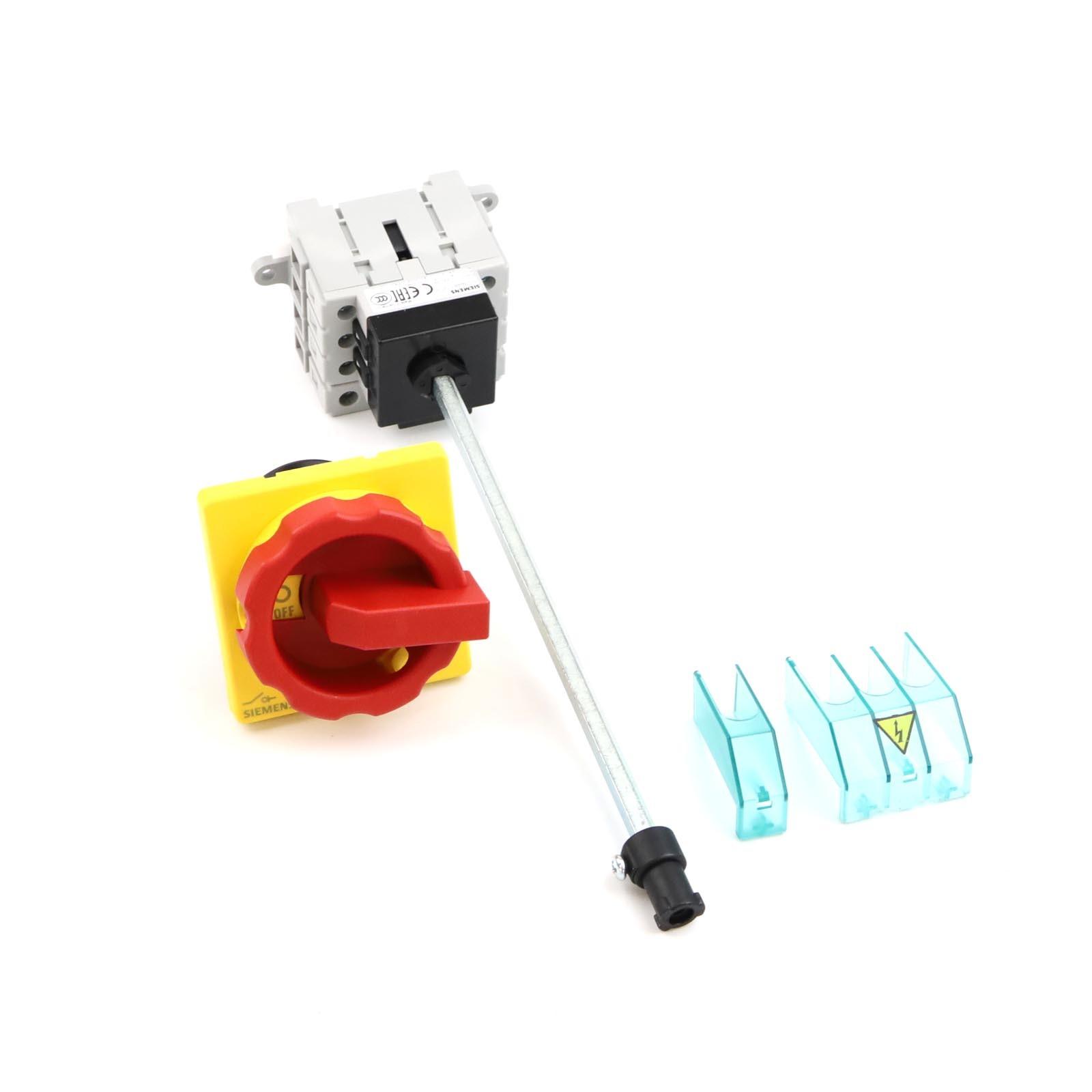 Main switch 3-pole + N Rated