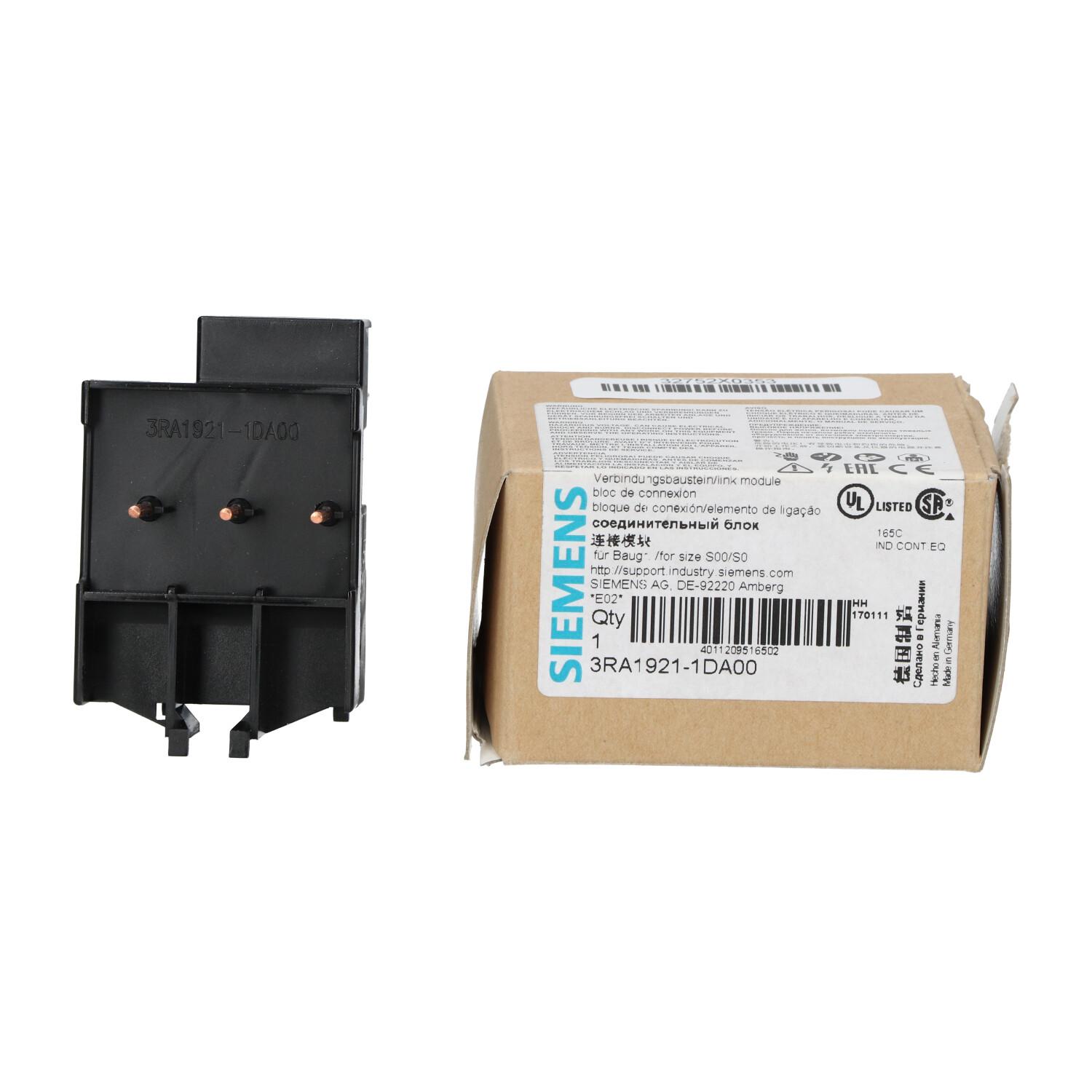 LINK MODULE S00 AC / DC CONTACTORS