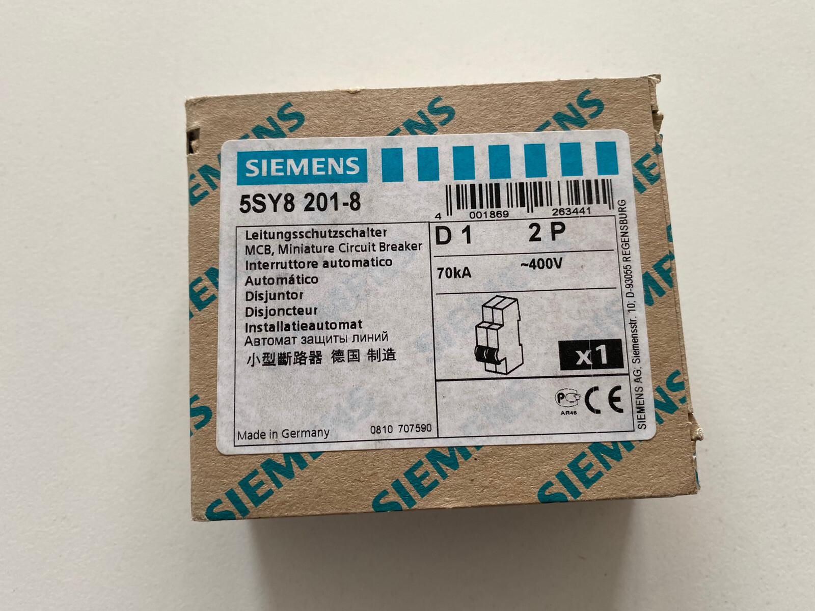 SUP PTOR 5SY8 2P 480V 1A 5K D-TRIP