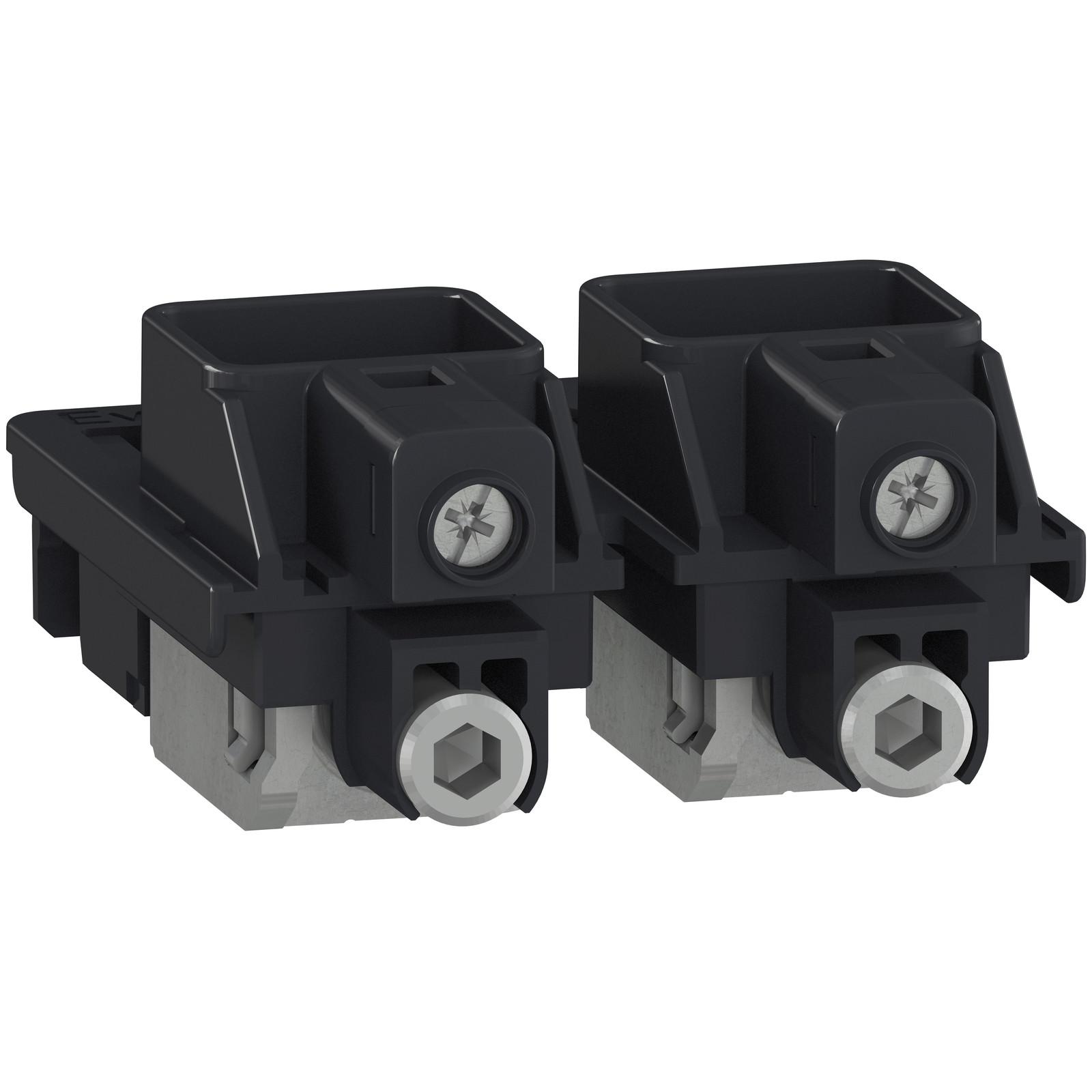 Circuit breaker accessory, PowerPacT B, lug kit, mechanical, 15A to 125A, 2 pole, qty 1, EverLink, control wire terminal