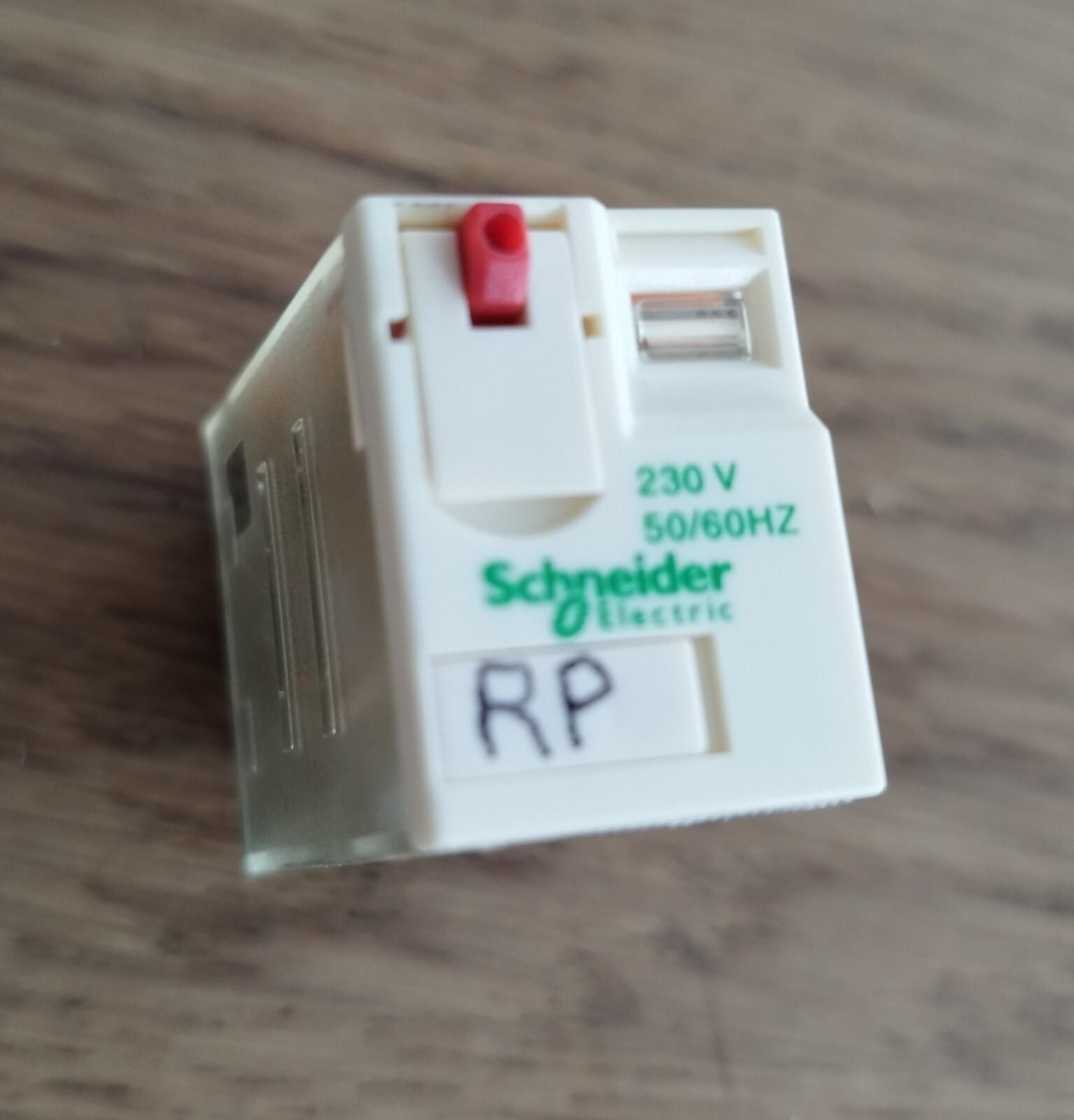 miniature plug in relay, Harmony Electromechanical Relays, 6A, 4CO, lockable test but to n, 230V AC