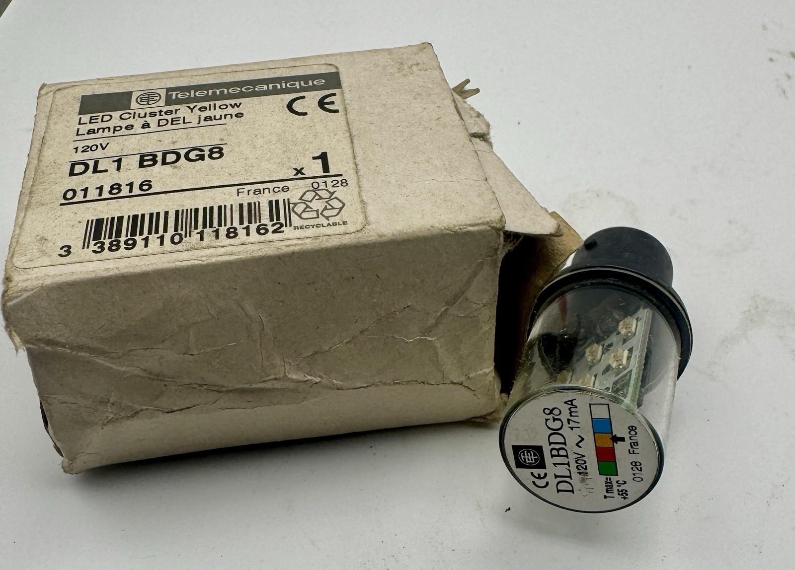 LED bulb, Harmony XVB, BA 15d, yellow, steady light, 120V AC