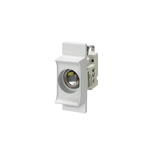 NEOZED FUSE BASE, 63A, 1-POLE, SNAP-ON