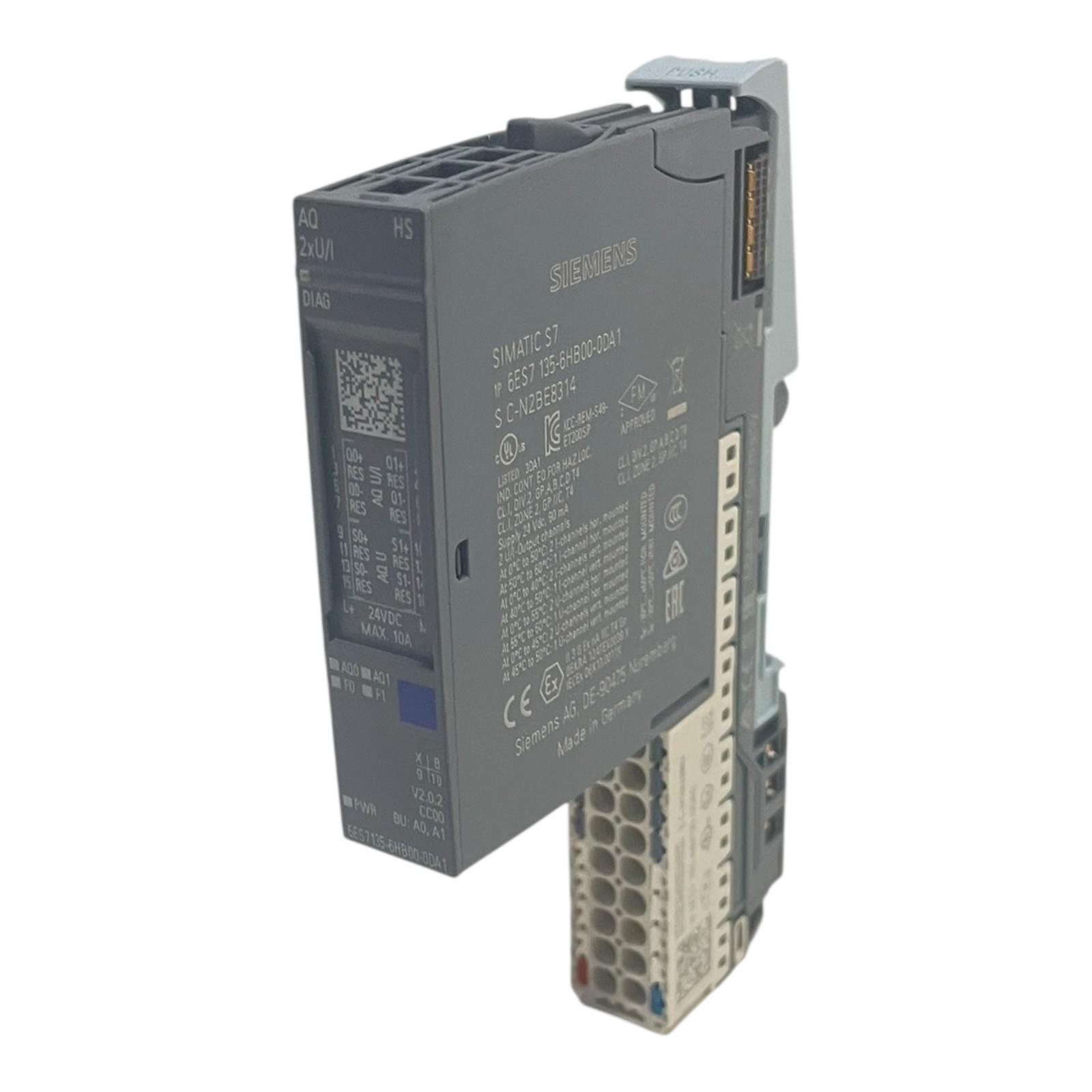 ET 200SP AQ 2 X U/I HIGH SPEED