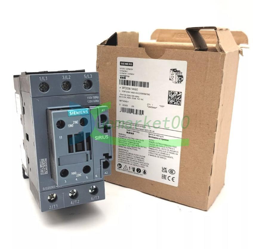 CONTACTOR S2 50A 120VAC SCREW 1NO/1NC