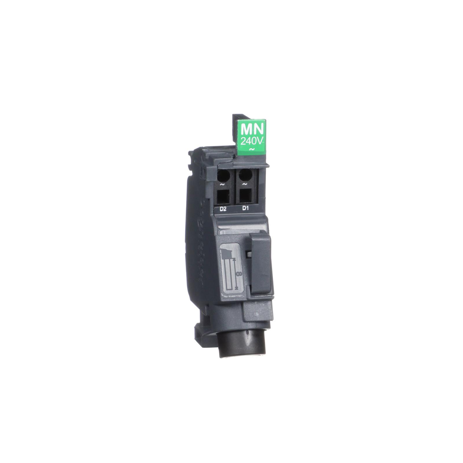 Standard undervoltage release MN, ComPacT NSXm, 220/240VAC 50Hz, 208/240VAC 60Hz