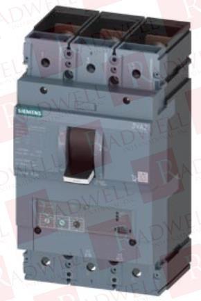 BRKR 3VA24 3P 500A 55KA MCP LSI NUT