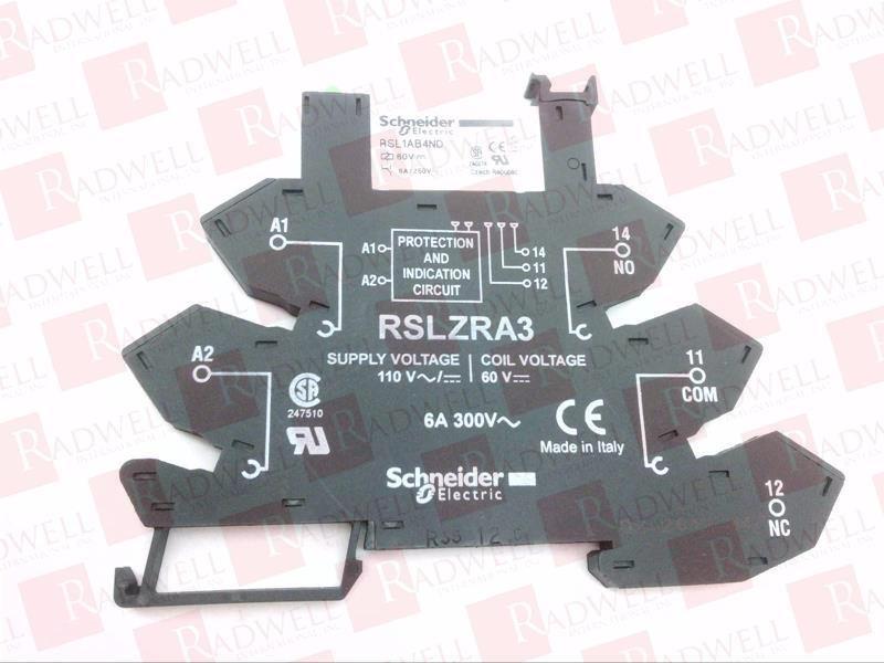 slim interface relay, Harmony Electromechanical Relays, pre assembled, 6A, 1CO, with LED, spring terminals, 110V AC/DC