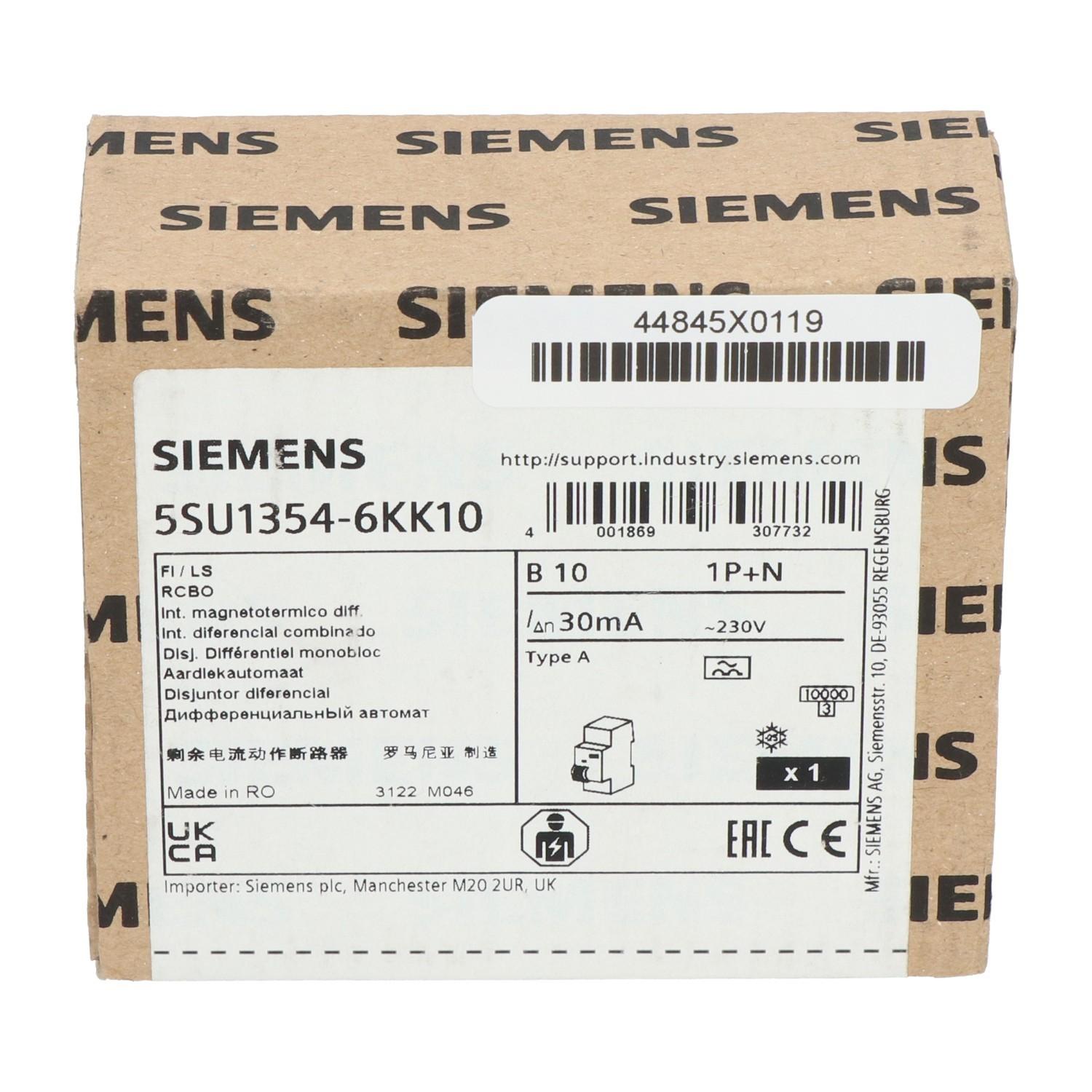 A-TYPE (PSE/SSF), 30MA, 10KA, 1+N-P, B, 10A