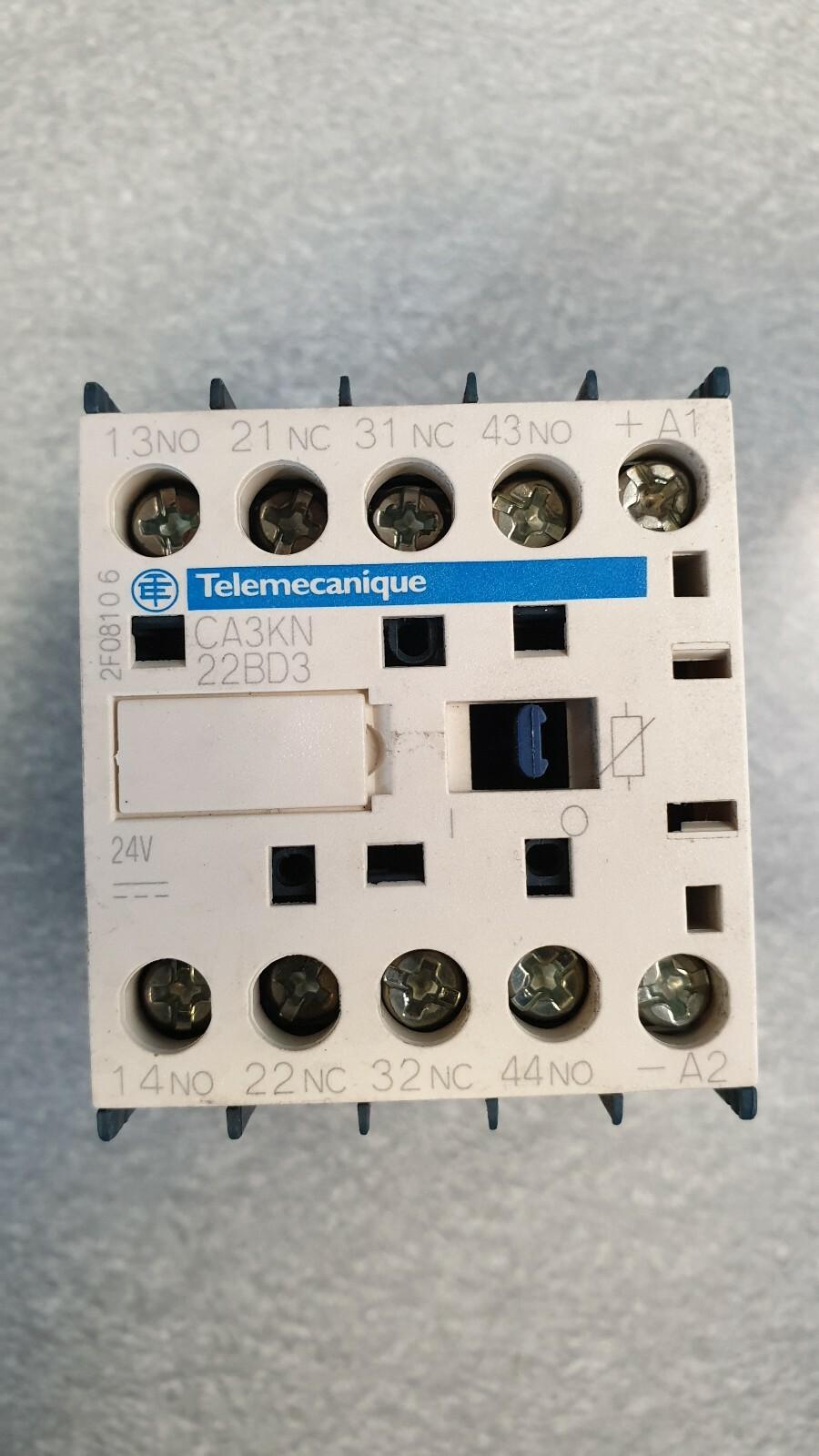 Control relay, TeSys K, 2 NO + 2 NC, lt or eq to 690V, 24VDC standard coil