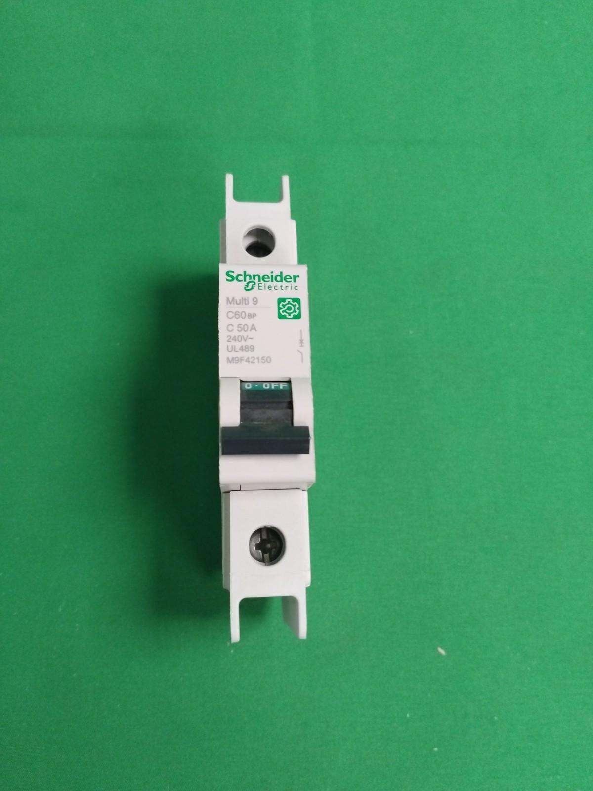 Miniature circuit breaker (MCB), Multi9 C60BP, 1P, 50A, C curve, 10kA (UL489), 10kA (IEC/EN 60947-2)