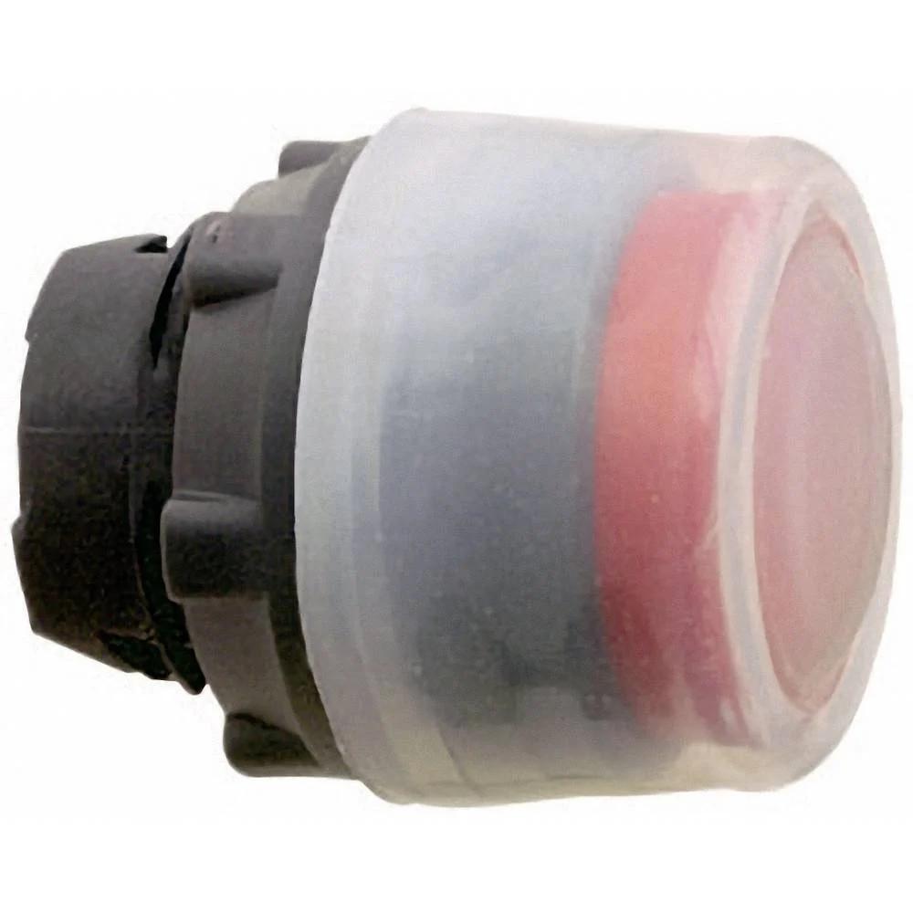 Head for non illuminated push button, Harmony XB5, plastic, projecting, red, 22mm, spring return, booted, unmarked