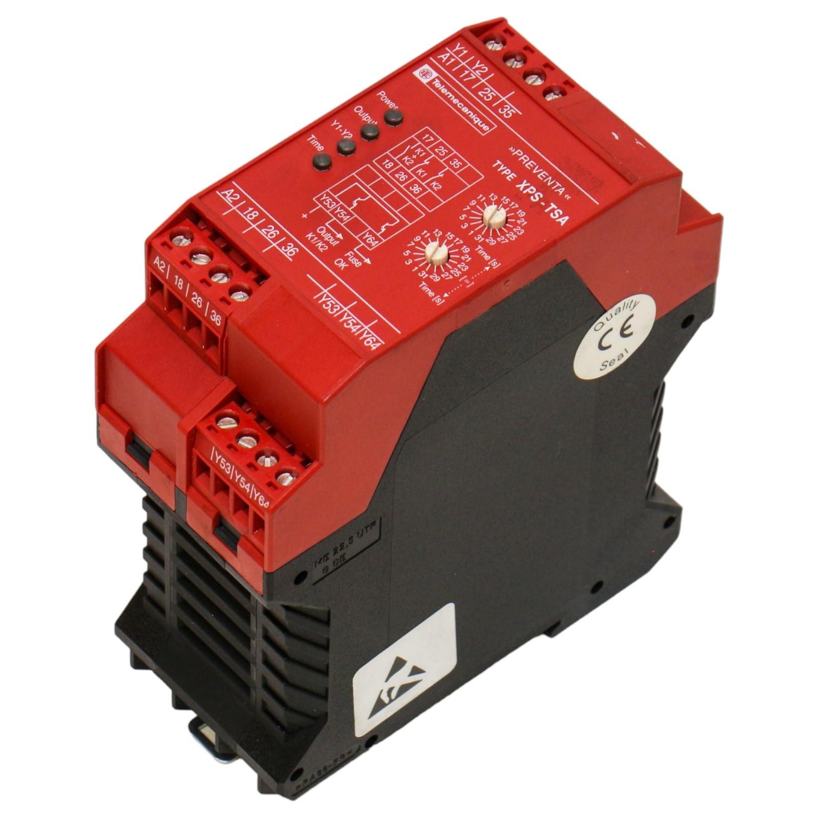 module XPSTS - interlocking on high inertia machines - 24 V AC DC