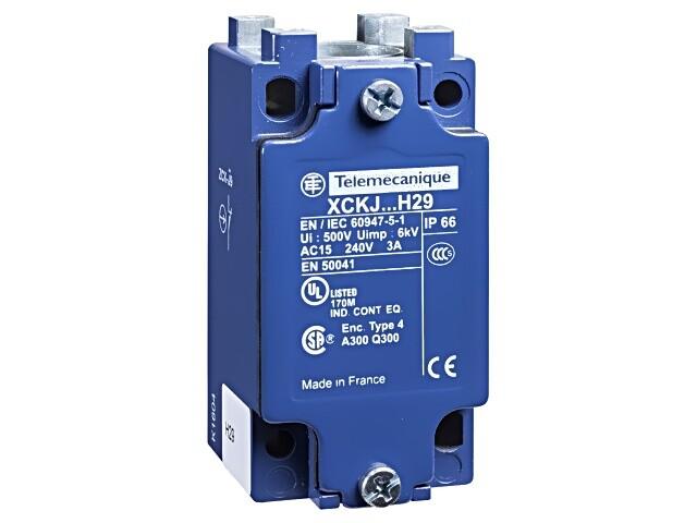 Limit switch body, Limit switches XC Standard, ZCKJ, fixed, w/o display, 2NC, snap action, Pg13