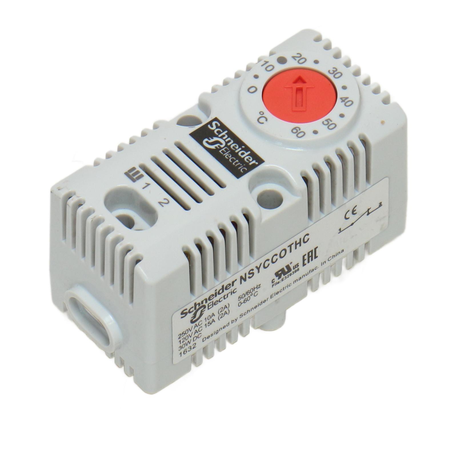 ClimaSys CC - simple thermostat 250V - range of temperature 0…60°C - NC - °C