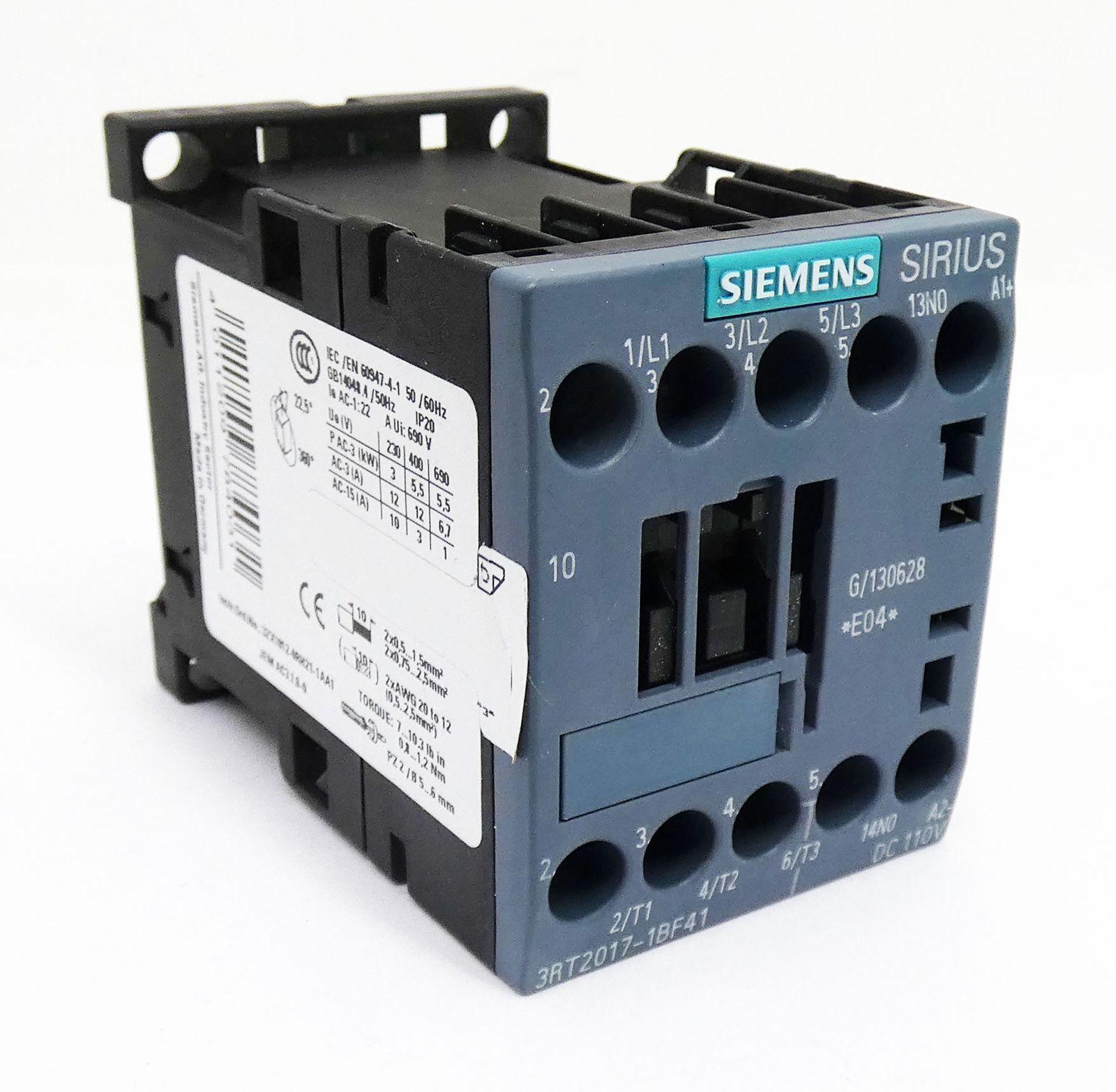 CONTACTOR S00 12A 110VDC 1NO SCRW