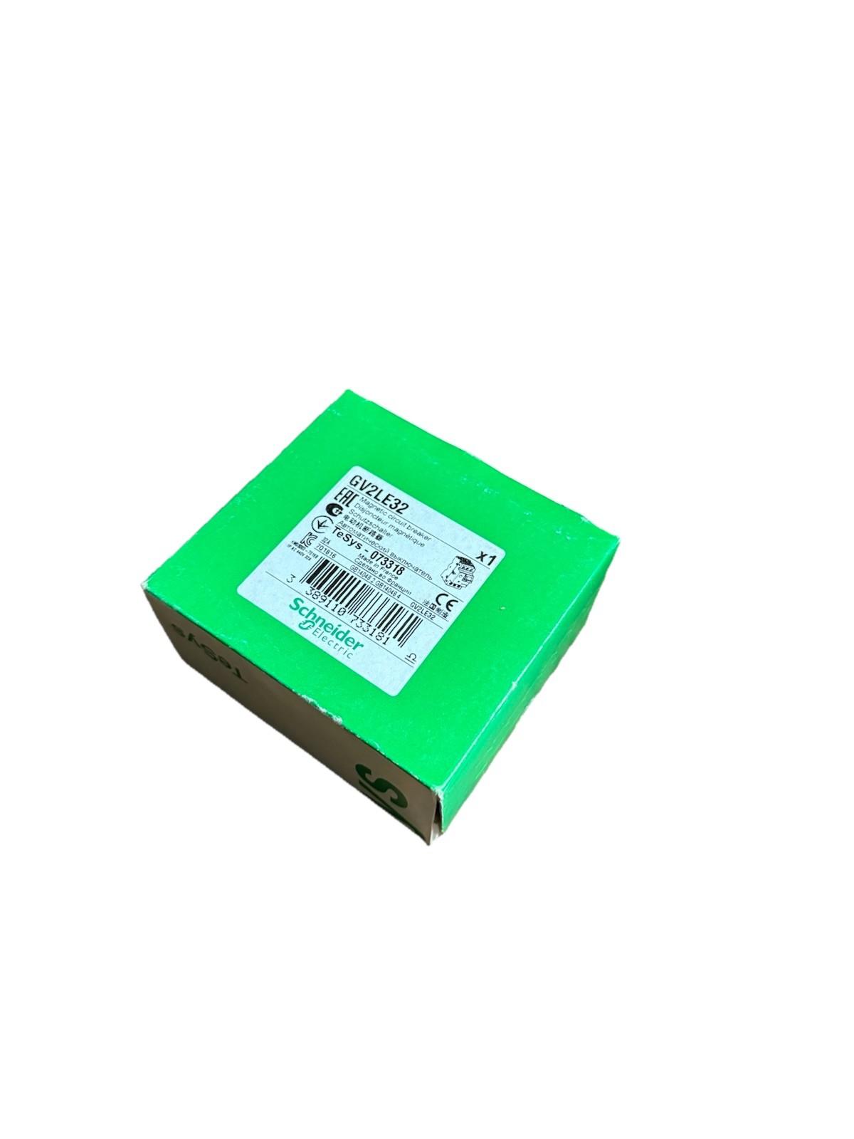 TeSys GV2 Manual Starter and Protector, magnetic circuit protector, toggle switch, 32 A, screw clamp terminals
