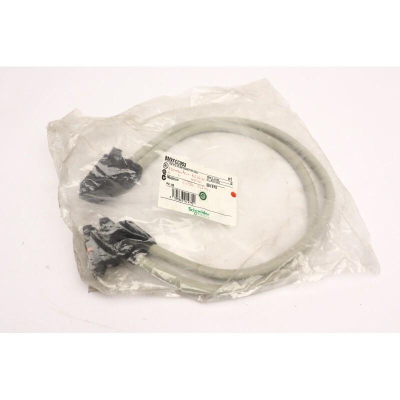 preformed cordset, Modicon M340, 40 way terminal, 2 x HE10 connector, 0.5m