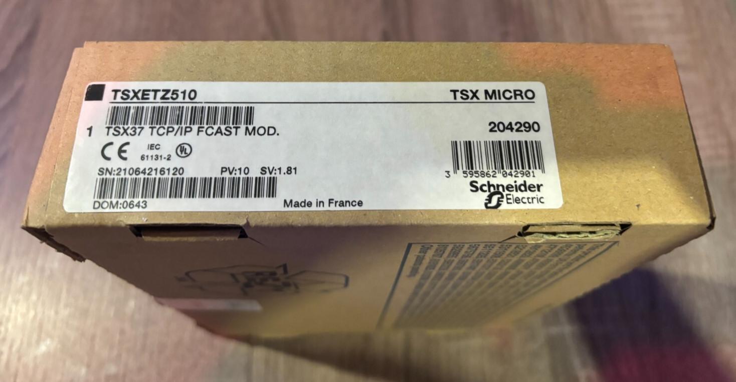 TSXETZ510 Modicon TSX Micro Cpl. tsx37 fcas