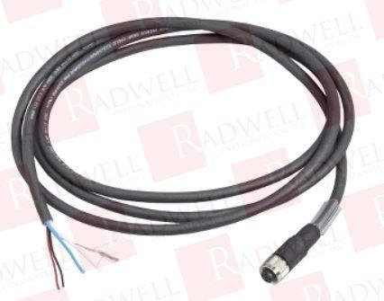 sensors/actuator cable -straight - M12 5 ways male connector and flying lead -5m
